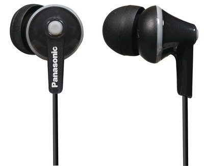 Panasonic rp-hje125e-k in-ear ακουστικά μαύρα