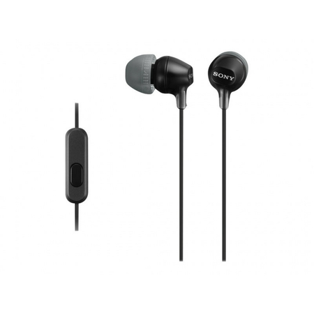 sony mdr-ex15apb ακουστικά στο αυτί με λειτουργία ακουστικών - μαύρο