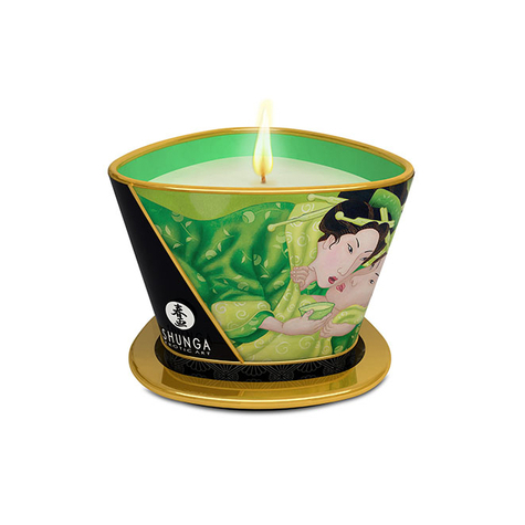 κεριά μασάζ : κερί shunga gr τσάι 170 ml