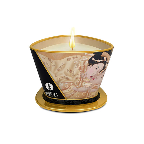 κεριά μασάζ : κερί shunga επιθυμία/βανίλια 170 ml