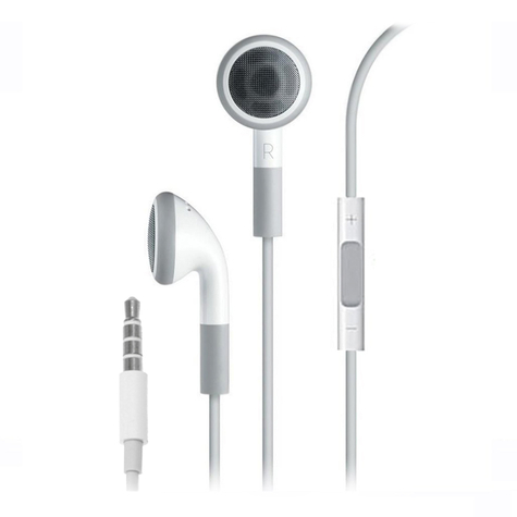 cyoo στερεοφωνικά ακουστικά με τηλεχειριστήριο iphone, ipod, ipad λευκό
