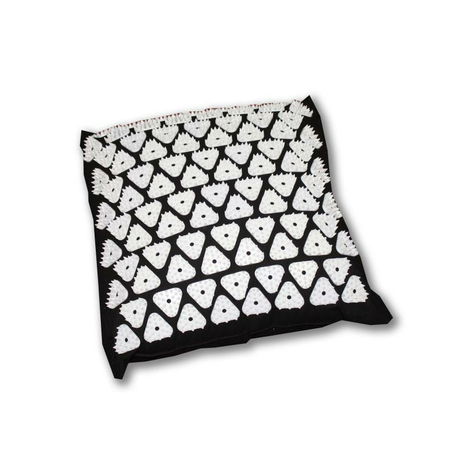 μαξιλάρι ακουμπρέσας / νυχιών shanti (34 x 34 x 11 cm, μαύρο)