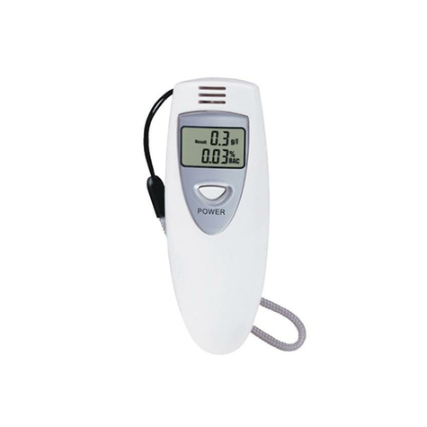 αλκοολόμετρο LCD / ψηφιακός αλκοολόμετρο αναπνοής (6387)