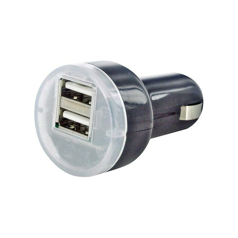 reekin φορτιστής γενικής χρήσης με υποδοχή USB διπλός (2x usb)