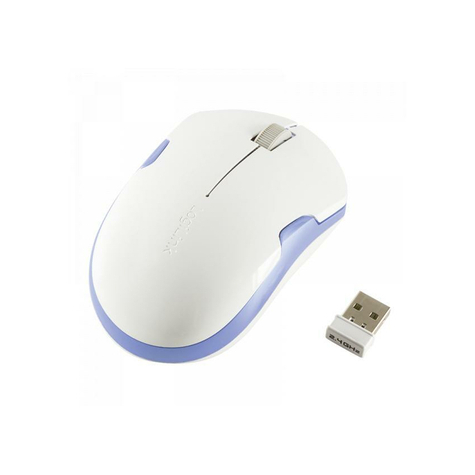 ασύρματο οπτικό ποντίκι logilink, 2.4 ghz, 1200 dpi, λευκό/μπλε