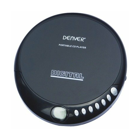 denver dm-24 discman χωρίς αντικραδασμικό