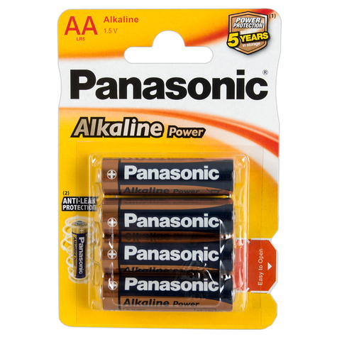 Panasonic αλκαλικό mignon 4er