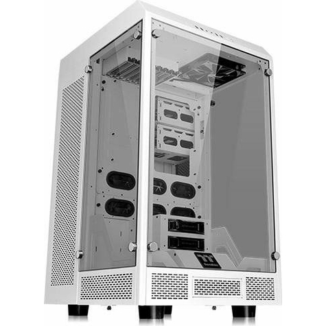 thermaltake the tower 900 full tower e-atx snow edit. με 3 παράθυρα προβολής