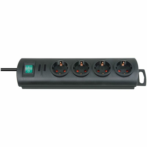 brennenstuhl primera-line power strip 4-way 1.5m μαύρο