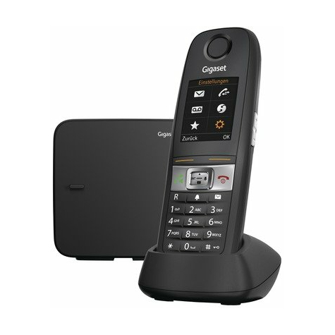 Gigaset e630 ασύρματο σταθερό τηλέφωνο (αναλογικό), μαύρο