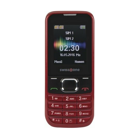 swisstone sc 230 dual sim κόκκινο κινητό gsm