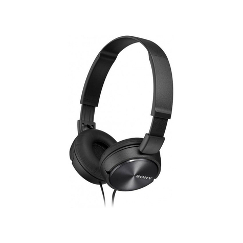 sony mdr-zx310b ακουστικά για τα αυτιά - μαύρο