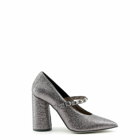 damen high heels made in italia grey 36