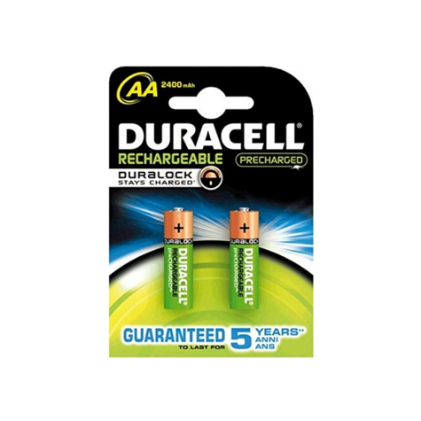 duracell staycharged μπαταρία mignon aa hr6 2500mah 2pcs blister