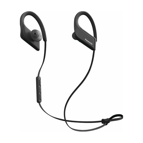Panasonic rp-bts35e-k bluetooth in-ear αθλητικά ακουστικά, μαύρο