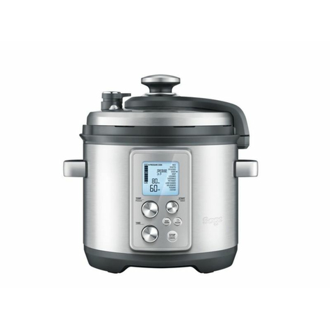sage appliances spr700 the fast slow pro πολυλειτουργική κουζίνα, 1100 w