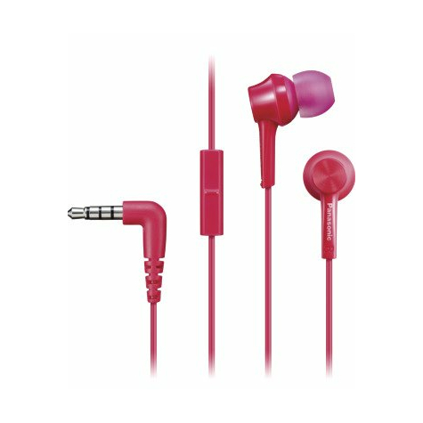 Panasonic rp-tcm115e-w ακουστικά in-ear, ροζ