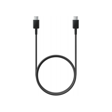 καλώδιο samsung usb type-c σε usb type-c, 1 m, 60w, μαύρο