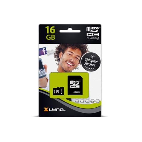 κάρτα xlyne microsdhc 16gb cl.10 7416001