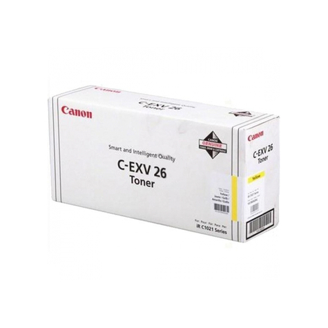 canon c-exv 26 - 6000 σελίδες - κίτρινο