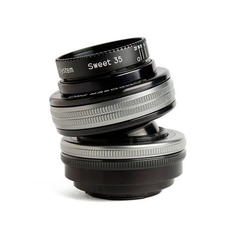 lensbaby composer pro ii with sweet 35 optic - slr - 4/3 - 0,19 m - micro four thirds - manual - 3,5 cm