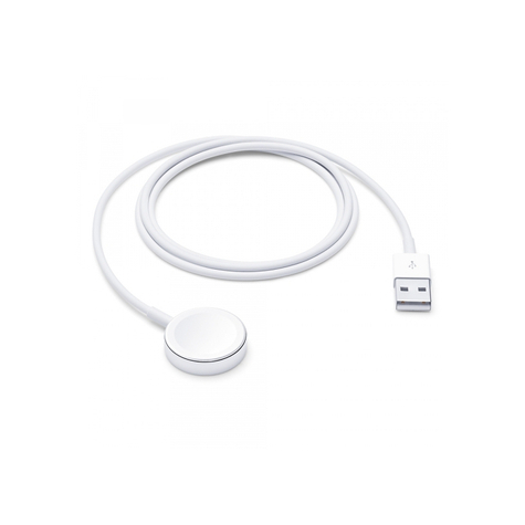 apple mx2e2zm/a - καλώδιο φόρτισης - λευκό - apple - apple watch