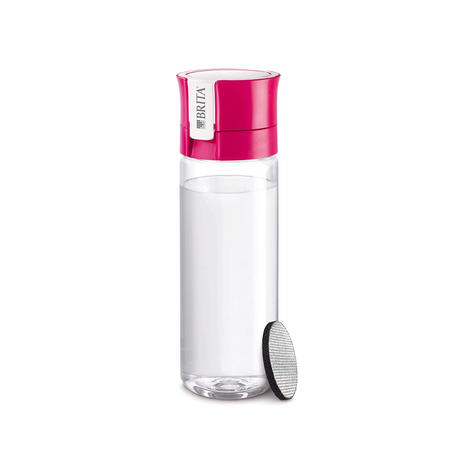 brita fill&go vital - 600 ml - καθημερινής χρήσης - πεζοπορία - ροζ,διάφανο - ενηλίκων