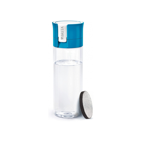 brita fill&go bottle filtr blue - μπουκάλι φιλτραρίσματος νερού - μπλε - διαφανές - πλαστικό - πλαστικό - 1 l - Γερμανία