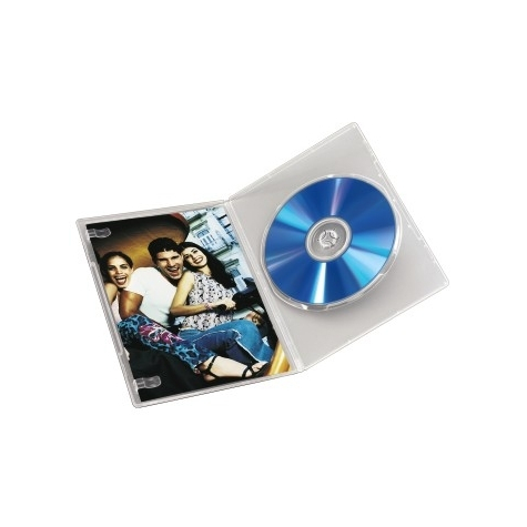 hama θήκη dvd jewel case - slim 10 - διαφανής - 10 δίσκοι - διαφανής - πολυπροπυλένιο (pp)