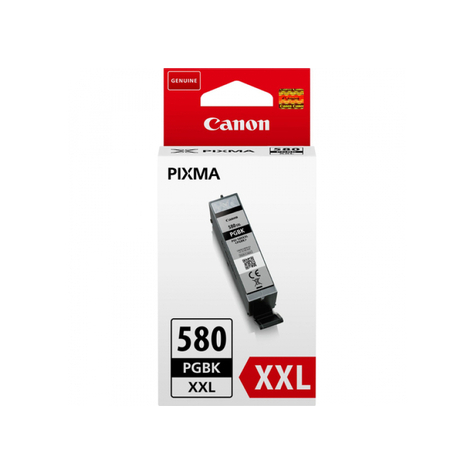 canon pgi-580pgbk xxl - αυθεντικό - μελάνι χρωστικής - μαύρο - canon - pixma ts6150 pixma tr7550 pixma ts8151 pixma ts9150 pixma ts6151 pixma ts8150 pixma ts8152 pixma... 25.7 ml