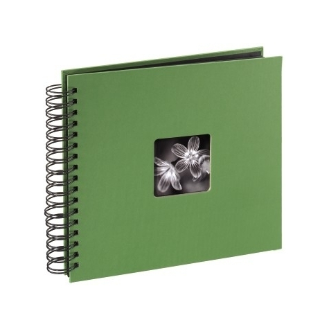 hama fine art spiral album - apple-green - 26x24/50 - πράσινο - 10 x 15 - 13 x 18 - 260 mm - 240 mm
