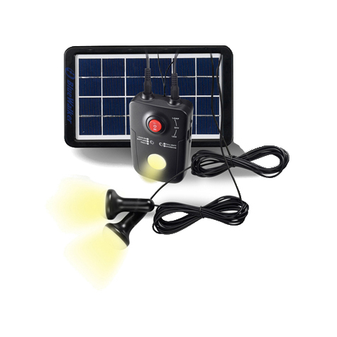 bluewalker solar powerbank - εξωτερική μπαταρία - solar/usb 4400 mah