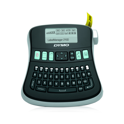 dymo labelmanager 210d - συσκευή παραγωγής ετικετών - μονόχρωμη