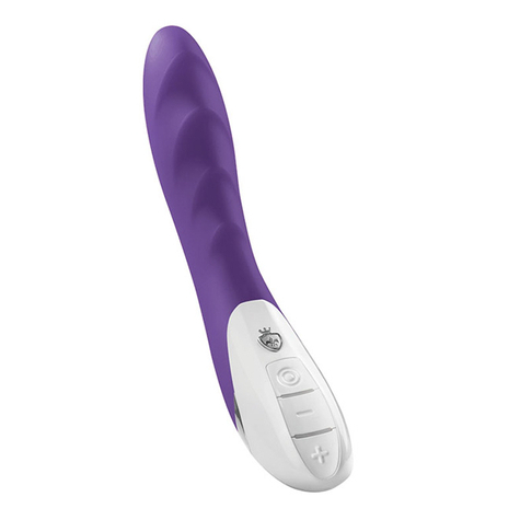 Mystim Sassy Simon Vibrator, Deep Purple