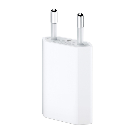 apple md813zm/a φορτιστής usb προσαρμογέας usb λευκός που λαμβάνεται από ένα αυθεντικό κουτί iphone