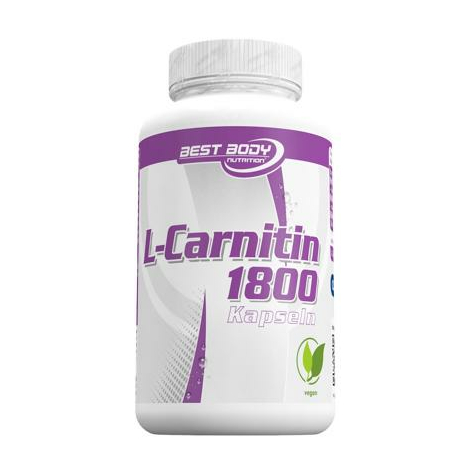 best body nutrition l-carnitine 1800, 90 κάψουλες δόση