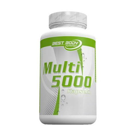 best body nutrition multi 5000, 100 κάψουλες δόση