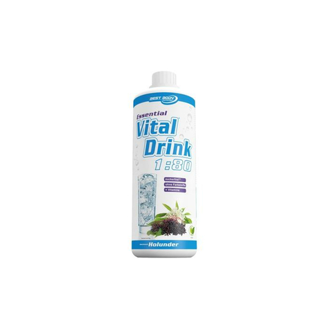 best body nutrition essential vitaldrink, μπουκάλι 1000 ml