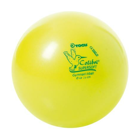 togu colibri supersoft μπάλα γυμναστικής, κίτρινο/gr/ροζ