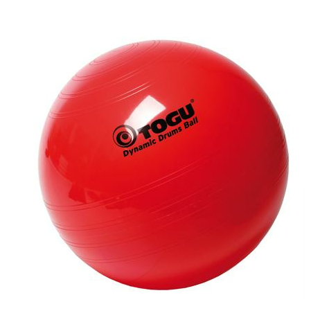togu δυναμική μπάλα για τύμπανα, 65 cm, κόκκινο