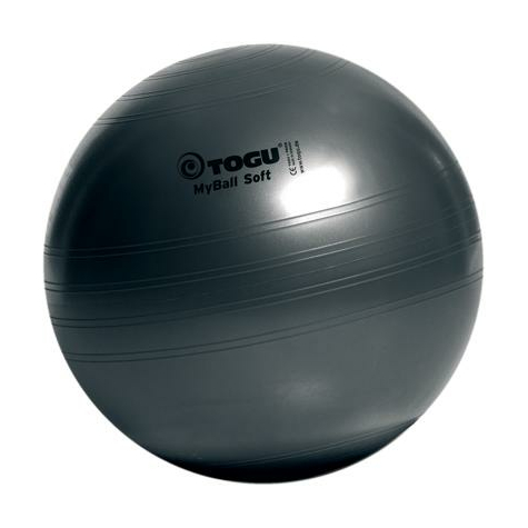 togu myball soft, 75 cm, pearl-weiruby red/anthracite