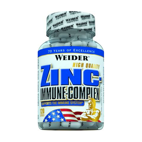 joe weider zinc immune complex, 120 κάψουλες