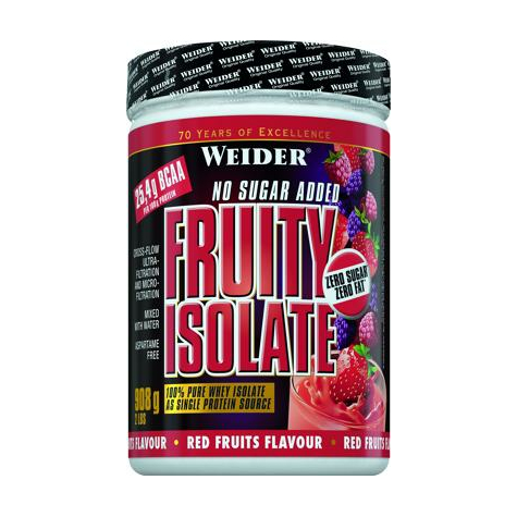 joe weider fruity isolate, 908 g κονσέρβα, κόκκινα φρούτα