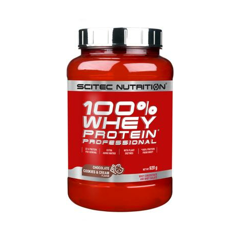 scitec nutrition 100% πρωτεΐνη ορού γάλακτος professional, δόση 920 g