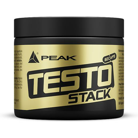peak performance testo stack, 60 κάψουλες δόση