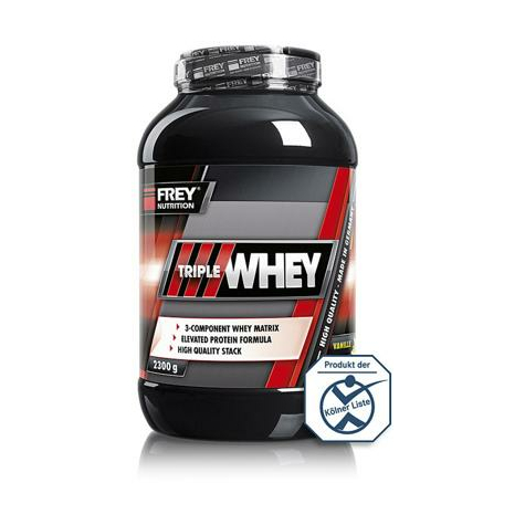 frey nutrition τριπλός ορός γάλακτος, 2300 g κονσέρβα