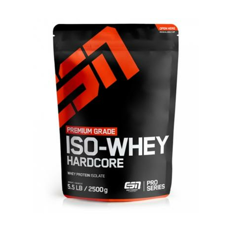 esn isowhey hardcore big pack, σακούλα 2500g