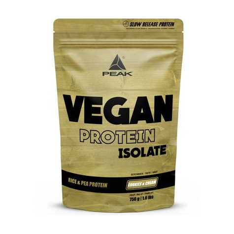 Peak Performance Vegan Protein Isolate, 750 G Bag