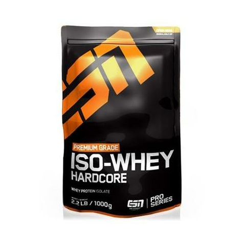 esn iso-whey hardcore, σακούλα 1000 g