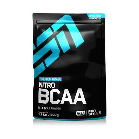 esn nitro bcaa σκόνη, 500 g σακούλα